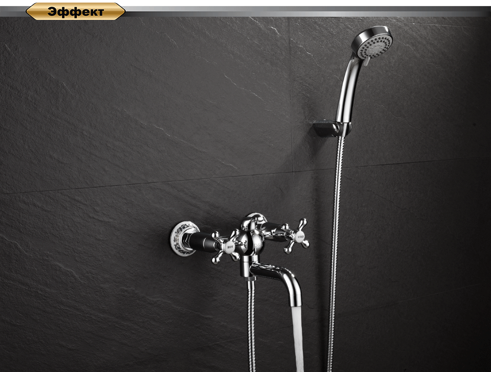 картинка Смеситель для ванны D&K Hessen Hercules DA1423241 