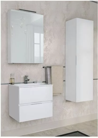 фото Тумба с раковиной Aquanet Алвита 70 белый арт. 00212680 