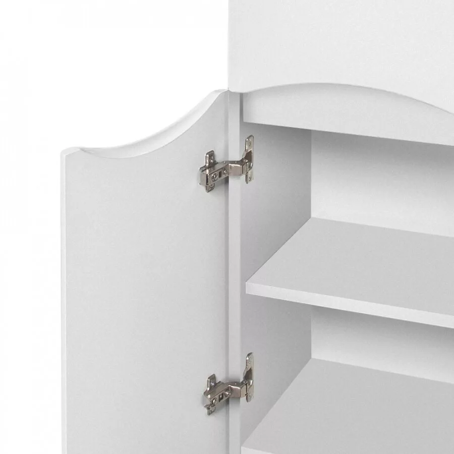 фото Шкаф-колонна AM.PM Like M80CHL0356WG подвесной левый 35 см двери белый глянец 