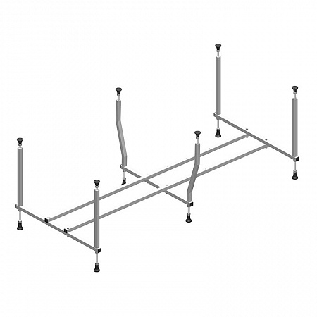 картинка Ванна прямоугольная Alex Baitler MADIN 180x80 с каркасом 