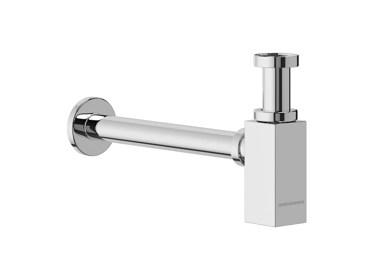 картинка Сифон для раковины Ceramicanova 70002CH цвет хром 