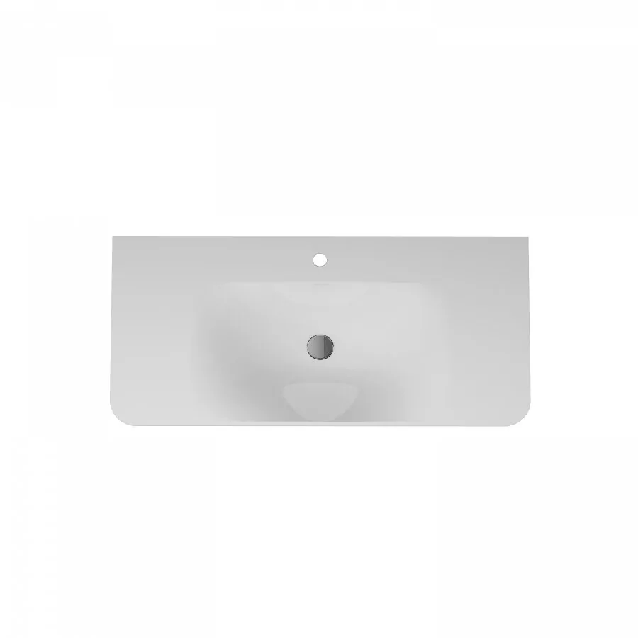 картинка Раковина мебельная AM.PM Sensation M30WPC1001WG 100 см встроенная 