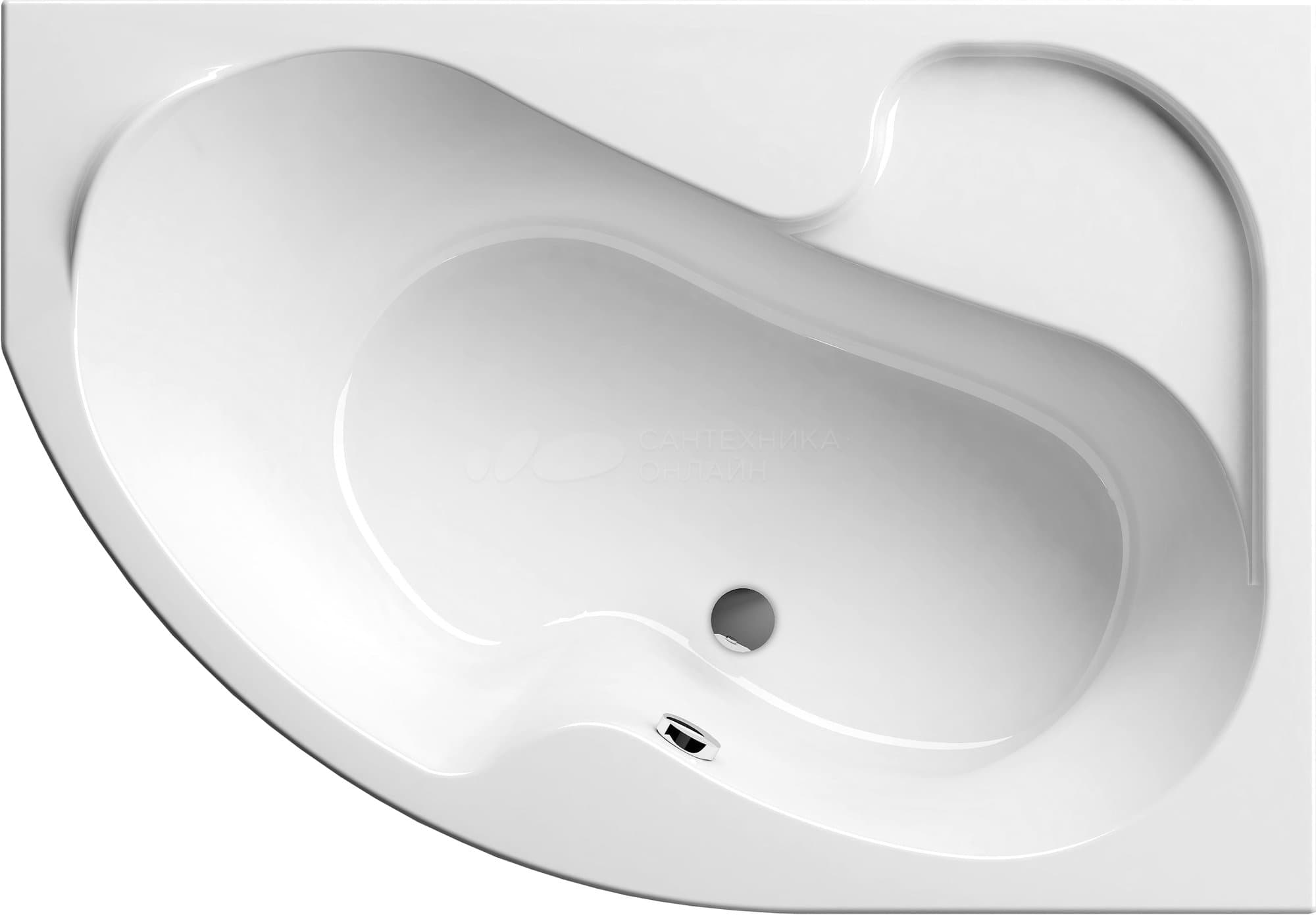 картинка Акриловая ванна Ravak Rosa I R 140 см 