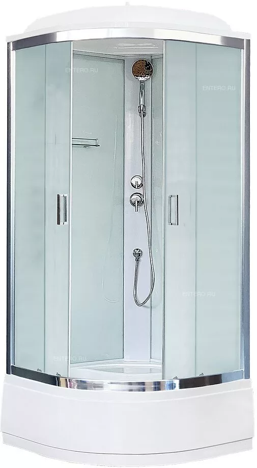 картинка Душевая кабина Royal Bath RB90CK5-WC-CH 90х90 см 