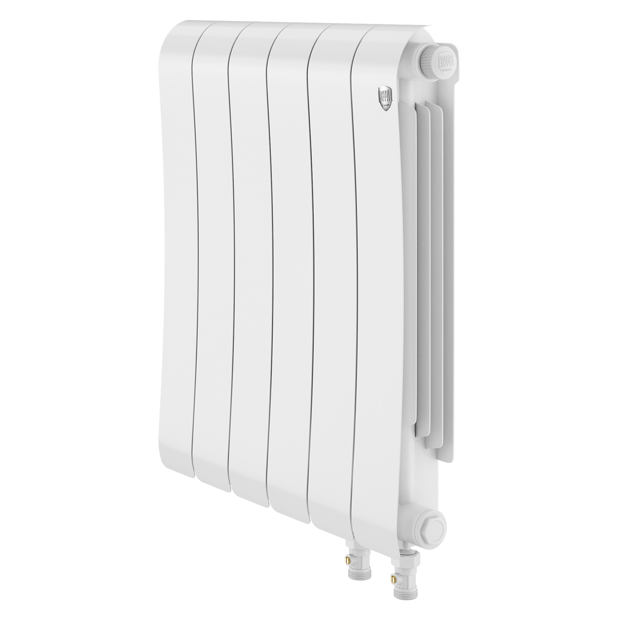 картинка Радиатор биметаллический Royal Thermo Infinity 500 Bianco Traffico VR80 6 секций 