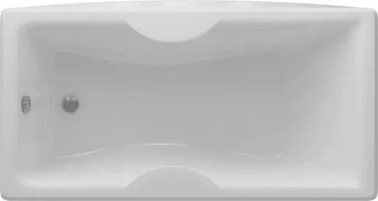 картинка Акриловая ванна Акватек Феникс 160 слив слева, с фронтальным экраном 