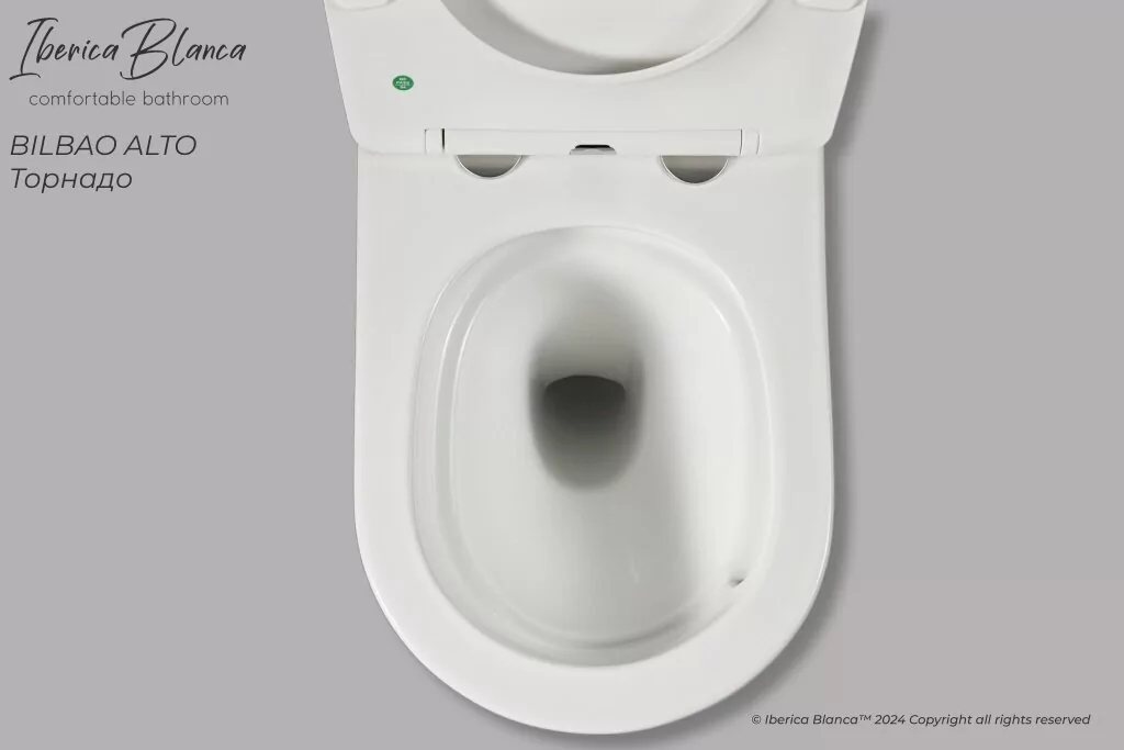 картинка Комплект 3 в 1 IBERICA BLANCA инсталляция с унитазом BILBAO ALTO IB.BLA.234.1B1 клавишей хром матовый пластик ESTI-Q IB.B083.004.002 