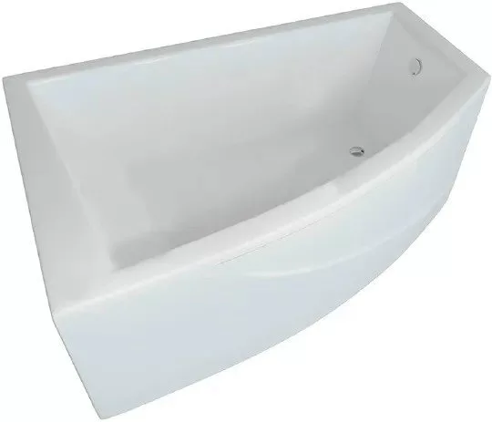 картинка Акриловая ванна Акватек Оракул L, вклеенный каркас 