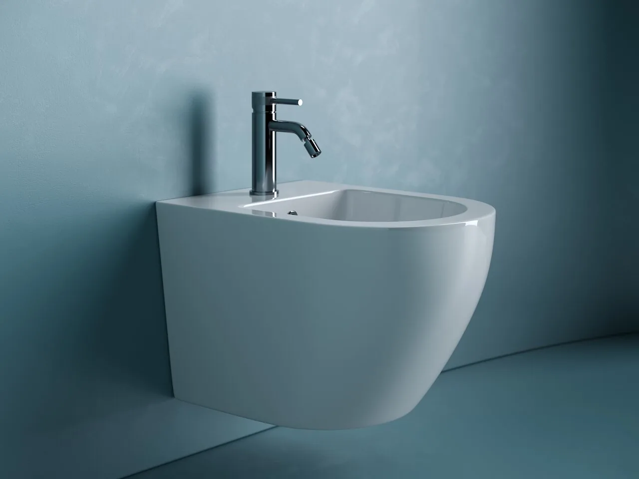 картинка Подвесное биде Ceramicanova Uno CN11002 