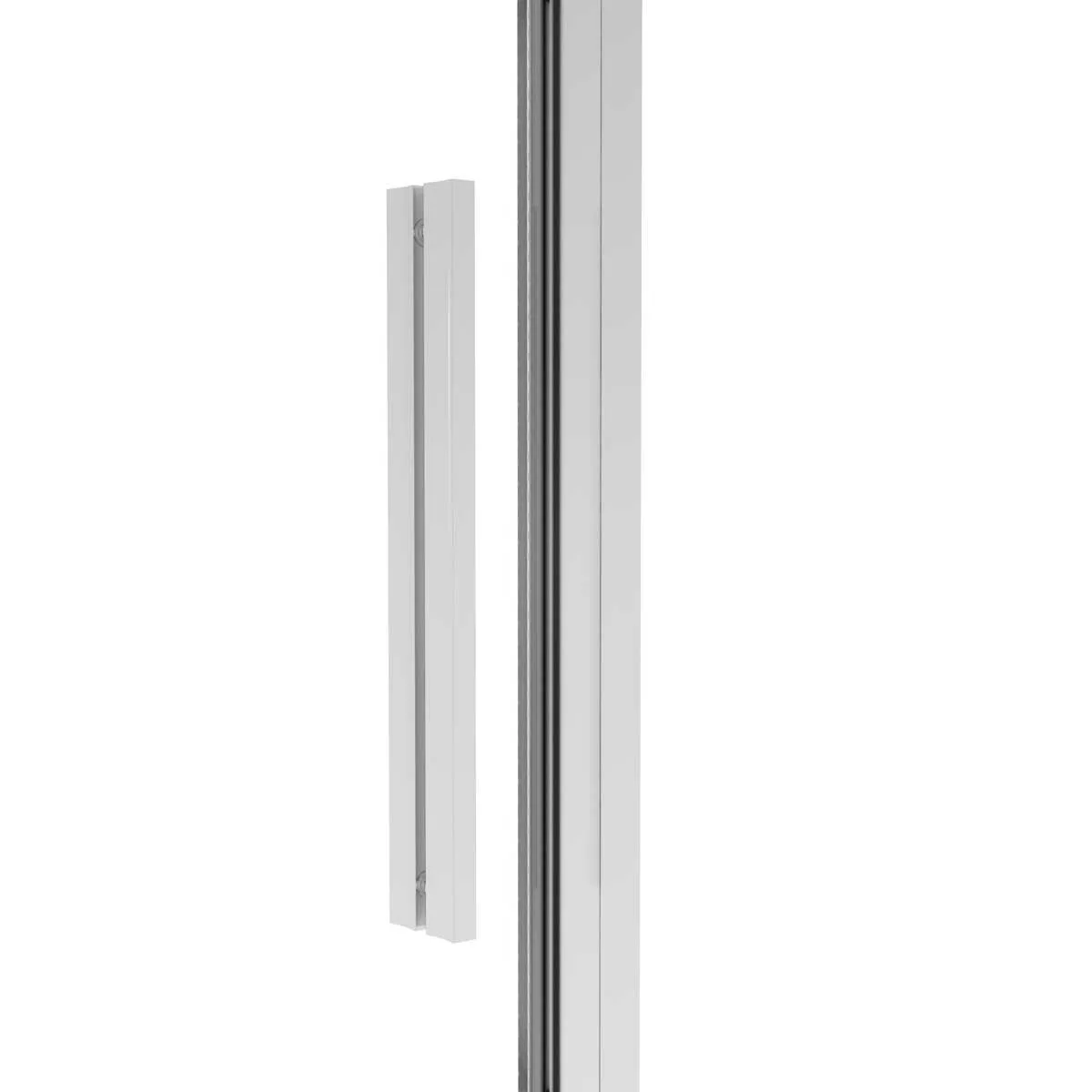 фото Душевая дверь Vincea Slim Soft VDS-1SS140CL, профиль хром, стекло прозрачное 