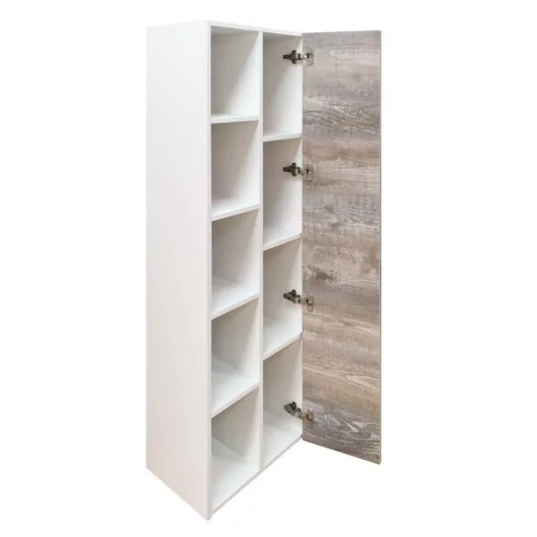 фото Шкаф-пенал Comforty Турин 45 дуб бежевый 