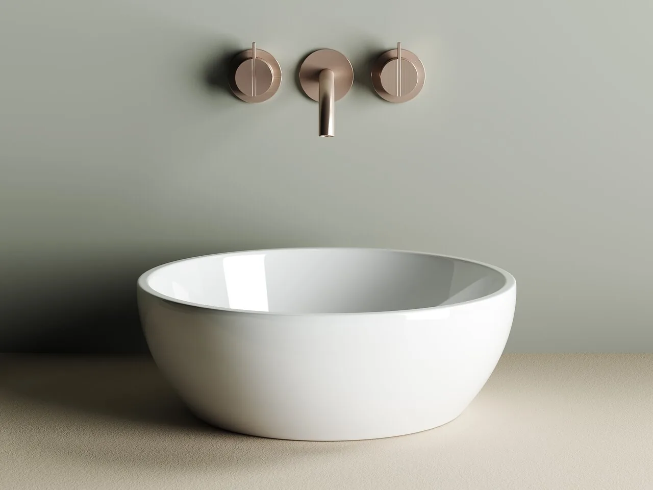 картинка Накладная раковина Ceramicanova Element CN6021 цвет белый 41х41 см 