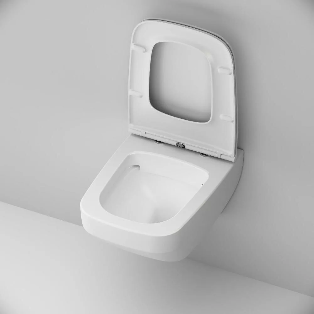 картинка Подвесной унитаз Am.Pm Inspire V2.0 C50A1700MWSC FlashClean с сиденьем микролифт белый матовый 