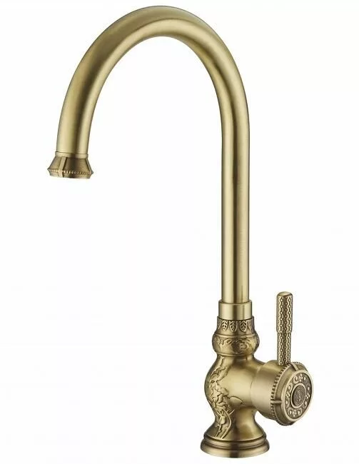 картинка Смеситель для кухонной мойки ZORG Antic A 202K-BR 