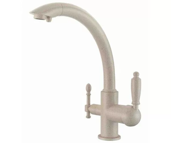 картинка Смеситель для кухонной мойки ZORG Sanitary ZR 314 YF-33 ПЕСОЧНЫЙ 