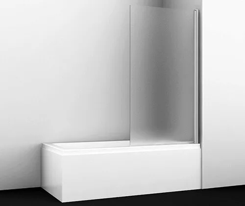 картинка Стеклянная шторка на ванну WasserKRAFT Berkel 48P01-80R Matt glass 