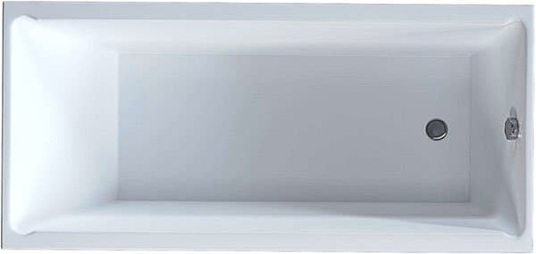 картинка Акриловая ванна Акватек Eco-friendly София прямоугольная 170х70 см пустая 