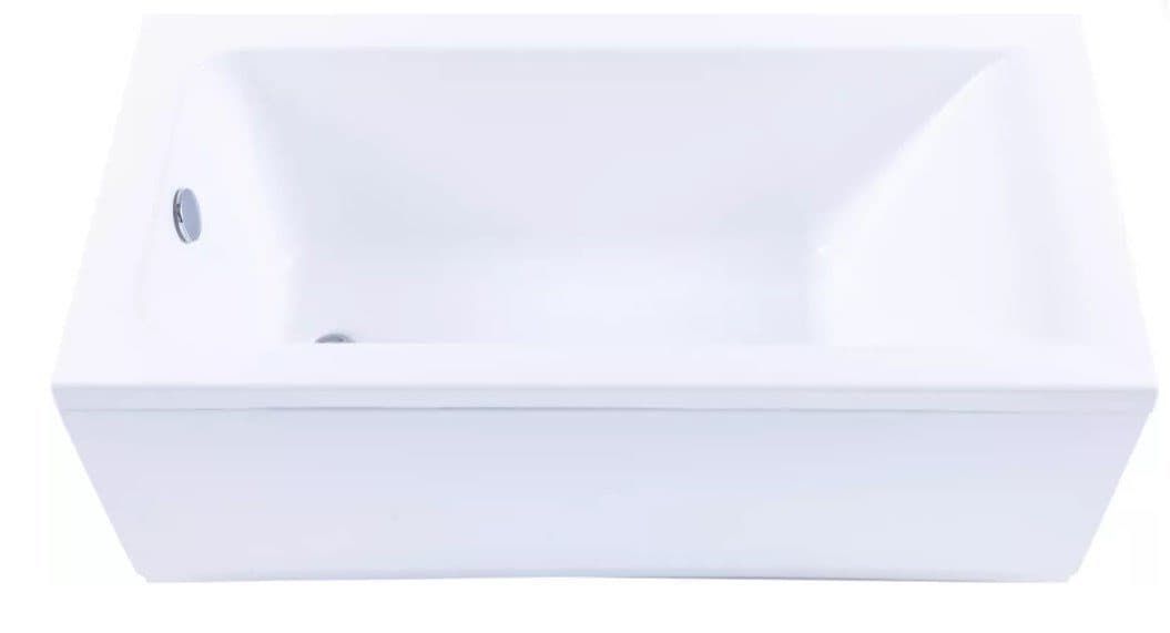 картинка Акриловая ванна Aquanet Bright 145x70 с каркасом 