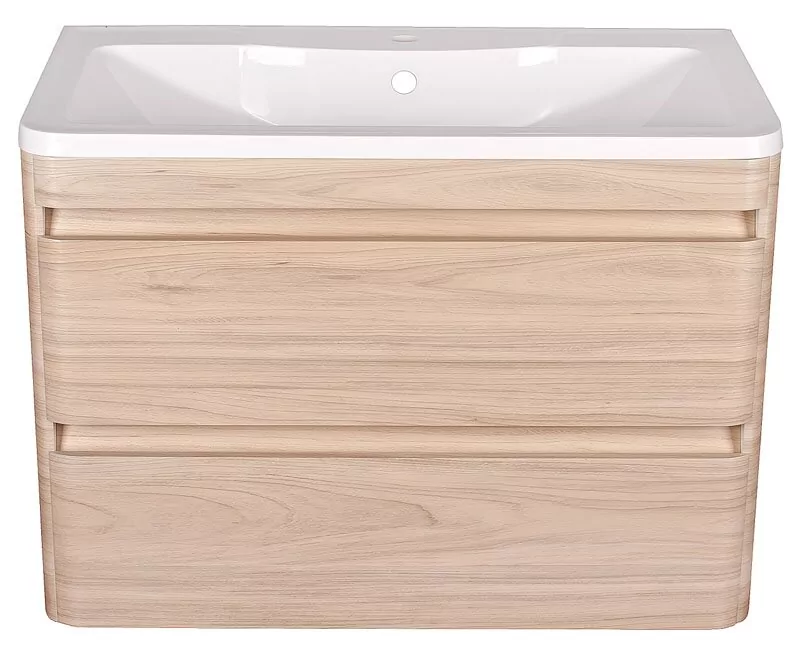 фото Тумба подвесная Style Line Атлантика 100 Люкс ясень перламутр PLUS 