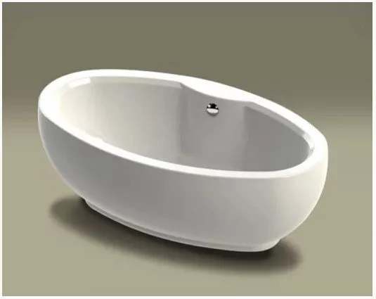 картинка Акриловая ванна Knief Oval отдельностоящая 