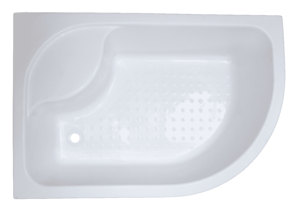 фото Душевой поддон Royal Bath 8120BK 120x80x45 левый 