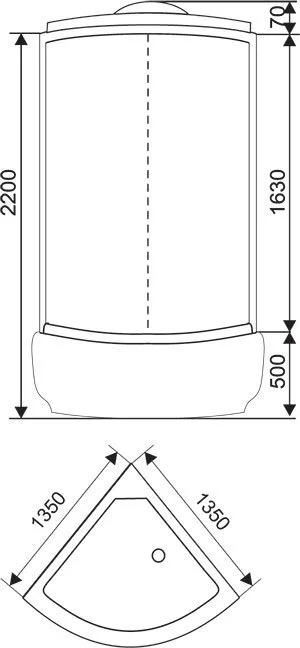 картинка Душевая кабина Arcus AS-115 