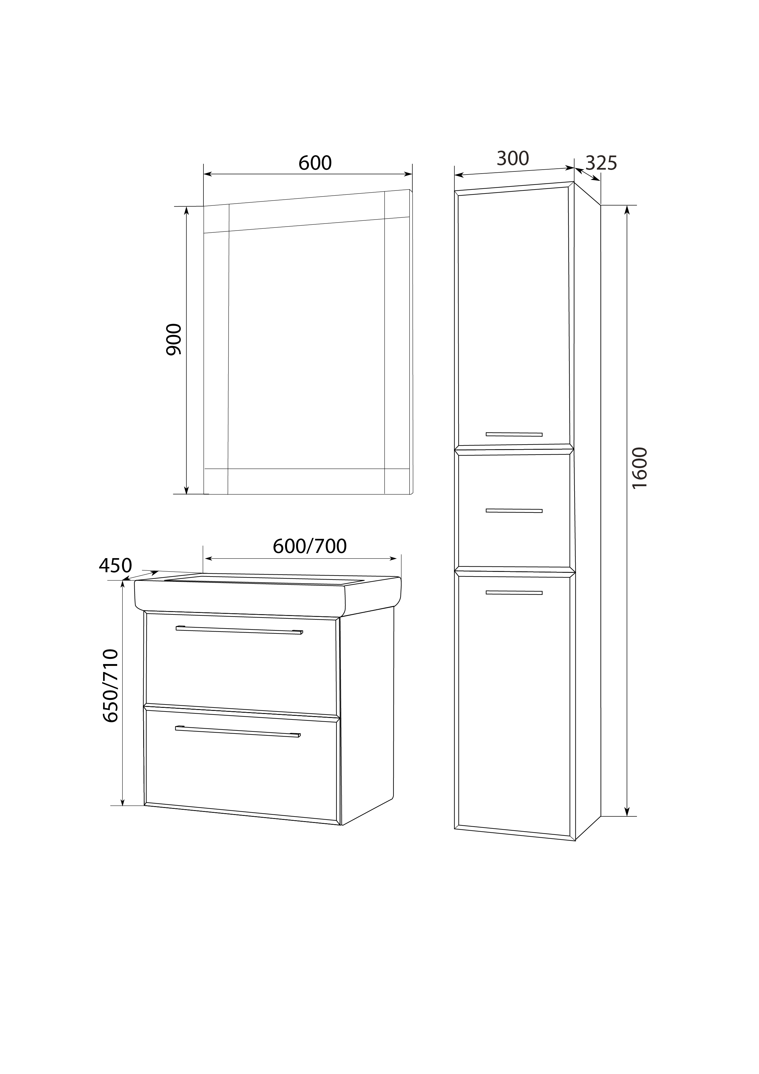 фото Пенал Marka One Visbaden 30П 2д. 1в.я. Black stone L 