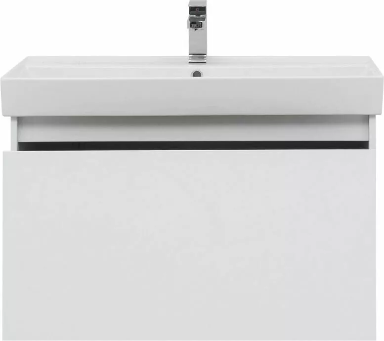фото Тумба с раковиной Aquanet Nova Lite 90 белый (1 ящик) арт. 00245247 