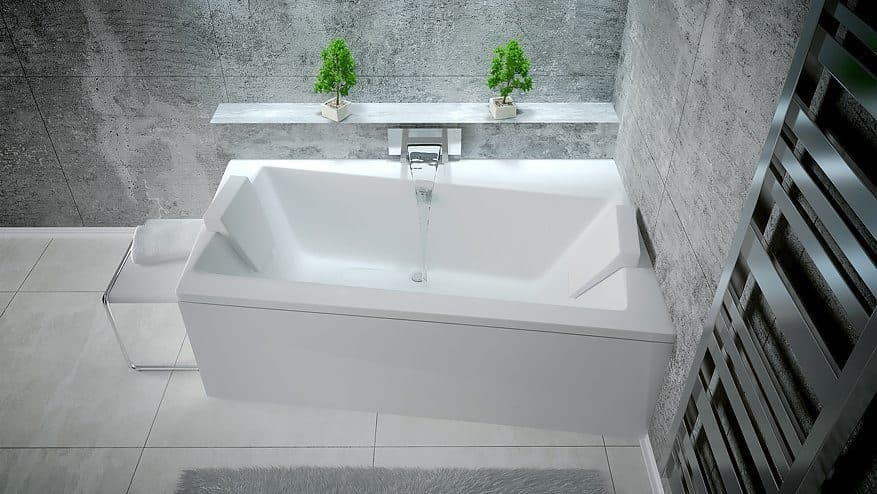 картинка Акриловая ванна Besco Infinity 170x110 P с каркасом KMB17011 
