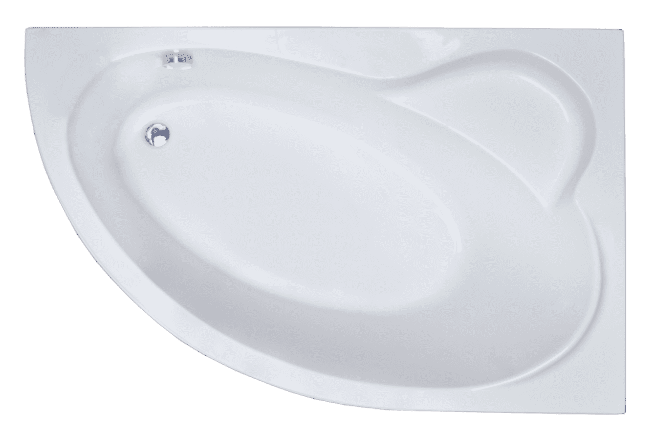 картинка Акриловая ванна Royal Bath Alpine 160x100 R с каркасом RB819101K 