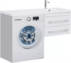 фото Тумба с раковиной Aquanet Нота 120 R белый арт. 00240161 