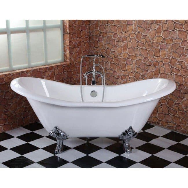 картинка Чугунная ванна Elegansa Taiss IRON FEET chrome 