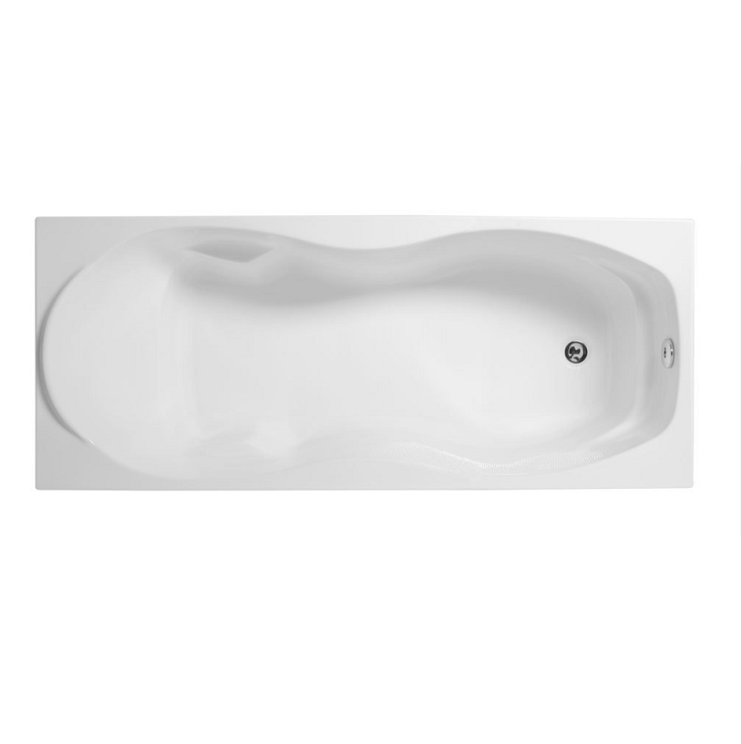 картинка Акриловая ванна Aquanet Tessa NEW 170x70 с каркасом Tessa/Light 170 