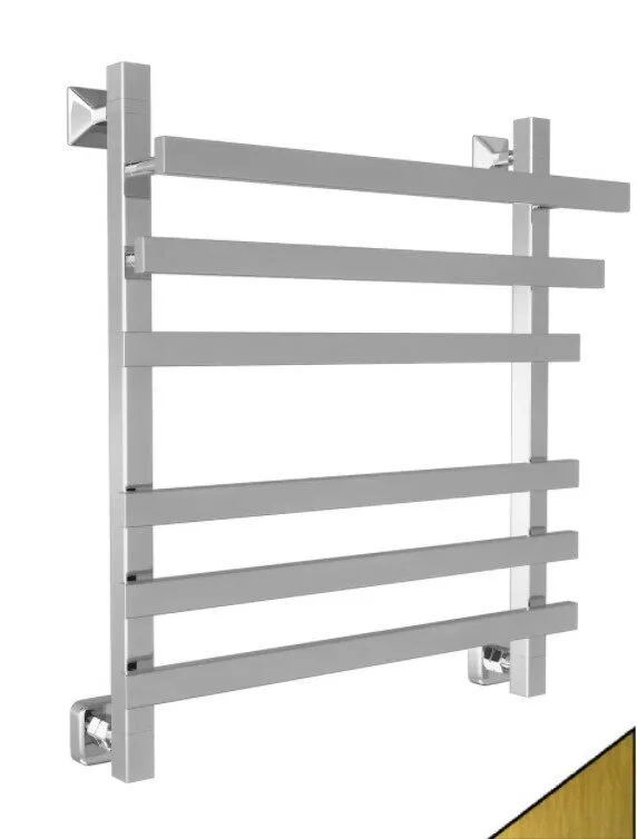 картинка Полотенцесушитель Двин F Plaza 60/50 Водяной (К3 Квадрат Состаренная бронза) (4656754414332) 