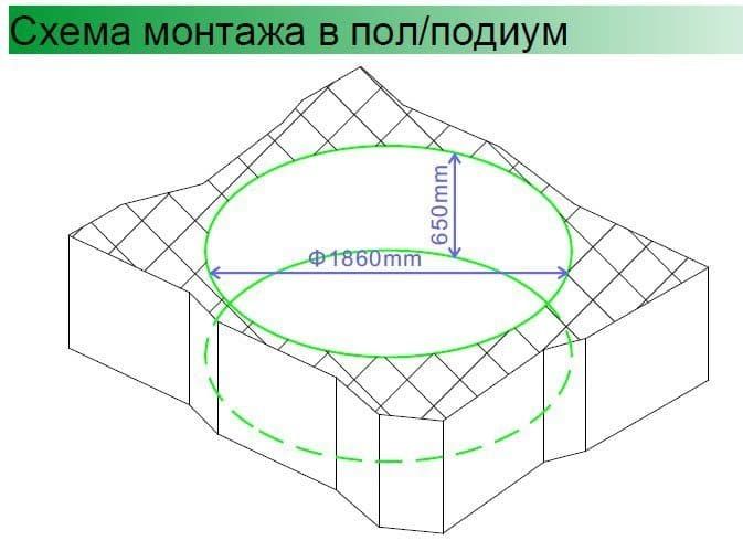 картинка Акриловая ванна Gemy G9090 B White 