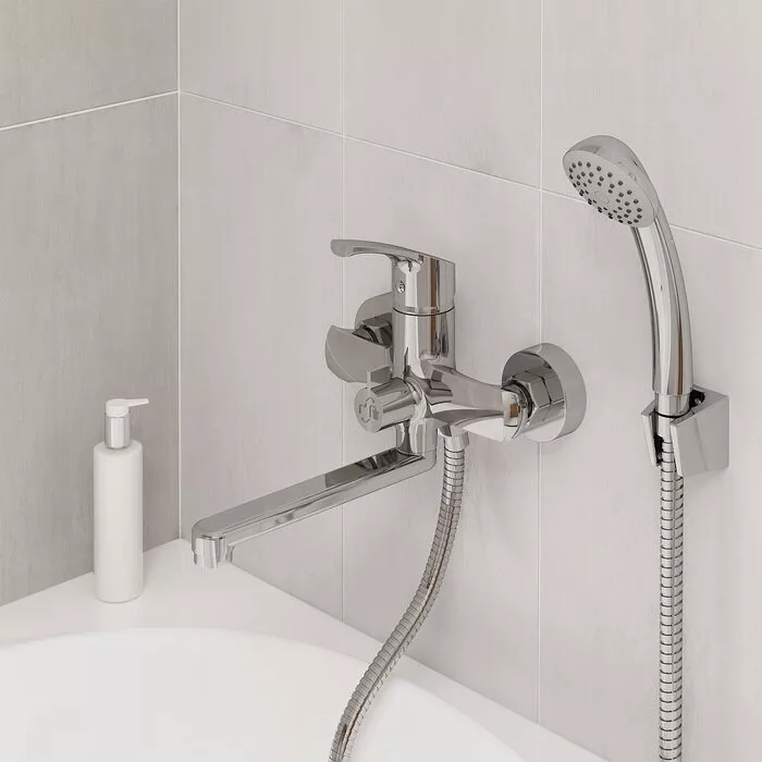 картинка Смеситель Milardo Sterm STESB02M02 для ванны с душем 