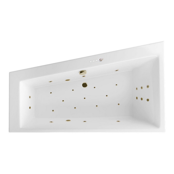картинка Ванна EXCELLENT Sfera Slim 170x100 левая ULTRA бронза 