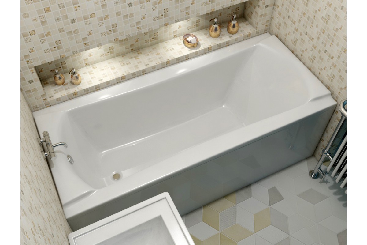 картинка Акриловая ванна Relisan Loara 180x80 с каркасом 