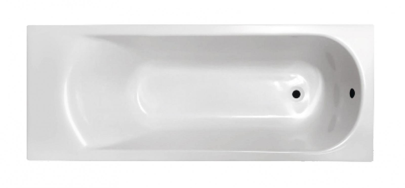 картинка Акриловая ванна Eurolux MIAMIKA 180x80 с ножками 