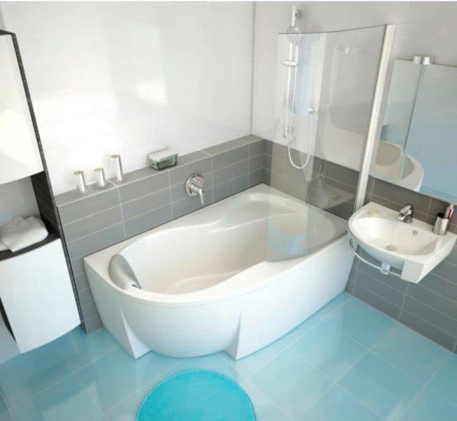 картинка Акриловая ванна Ravak Rosa II R 150 см 