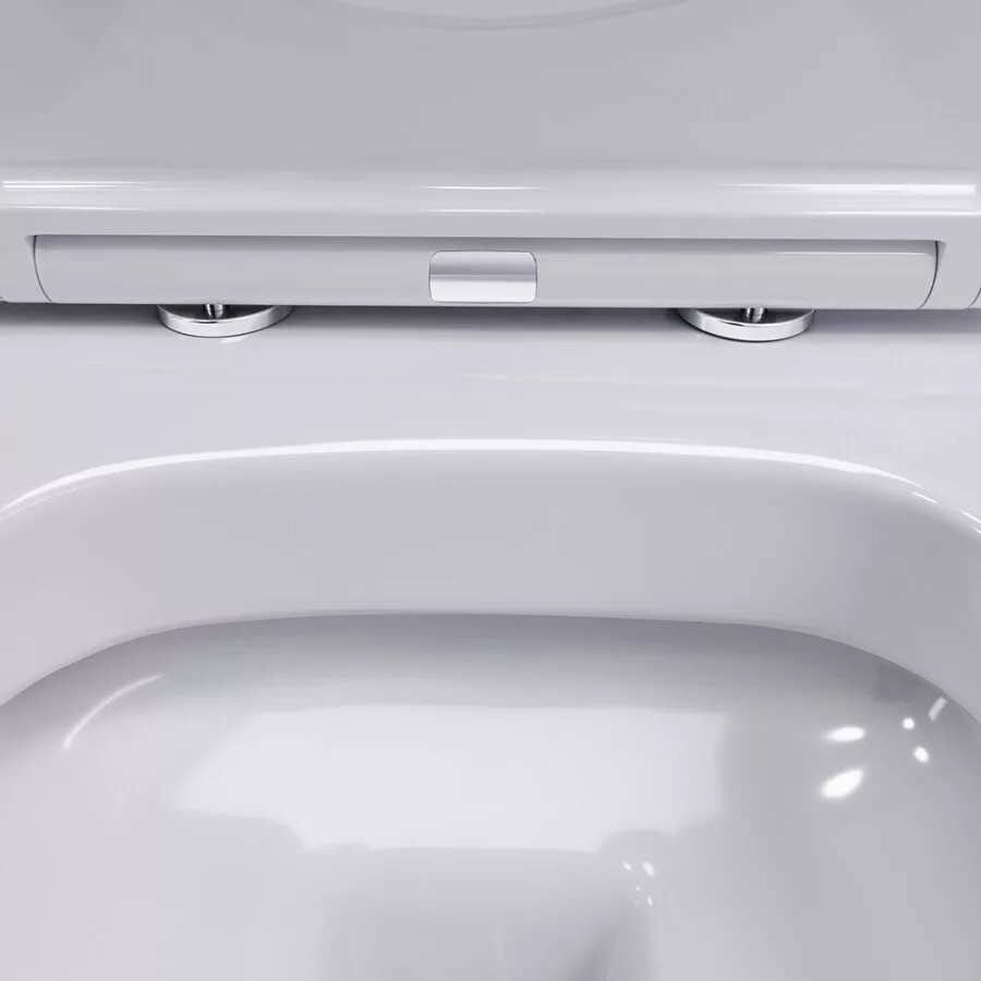 картинка Подвесной унитаз Am.Pm Sirius DX86C1700SC безободковый с сиденьем микролифт 