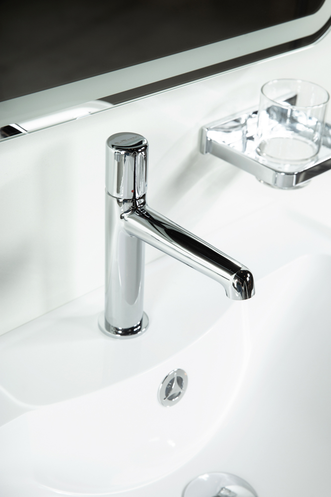 фото Тумба с раковиной подвесная BelBagno ACQUA 60 Bianco Lucido, раковина белая 