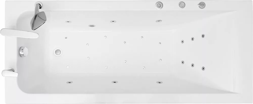 картинка Акриловая ванна Aquanet Bright 175x75 (г/м, сп/м, а/м, к/б, lguassu) 