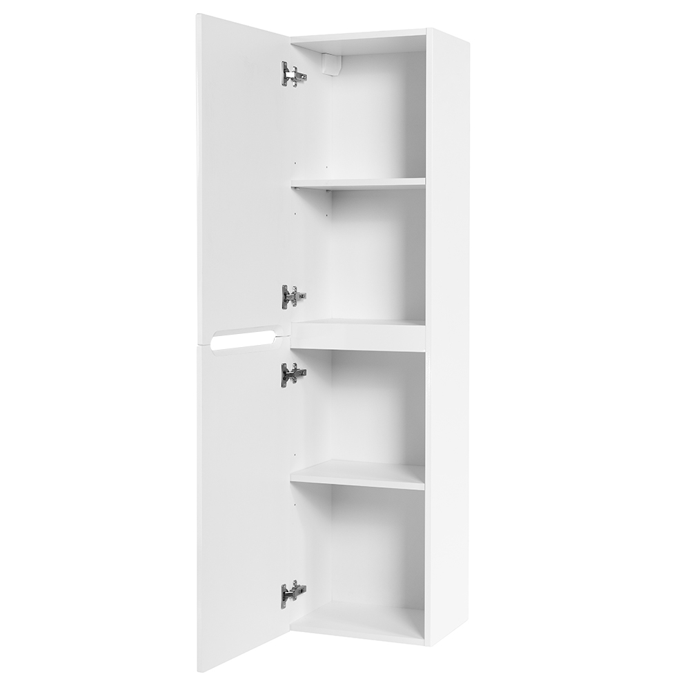 фото Шкаф-пенал подвесной BelBagno ETNA-1500-2A-SC-BL-P-L Bianco Lucido 