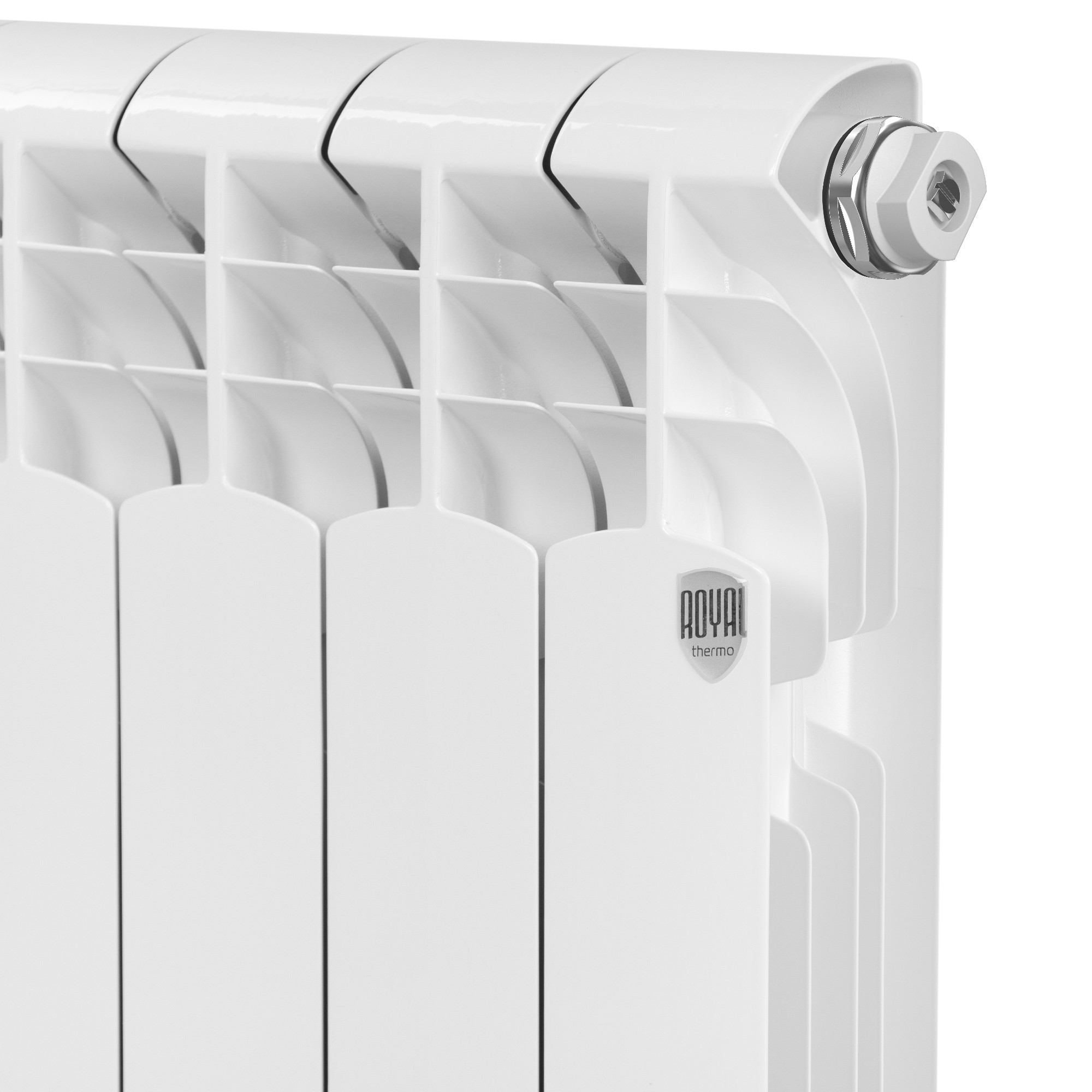 картинка Радиатор алюминиевый Royal Thermo MONOBLOCK A 500 2.0 6 секций 