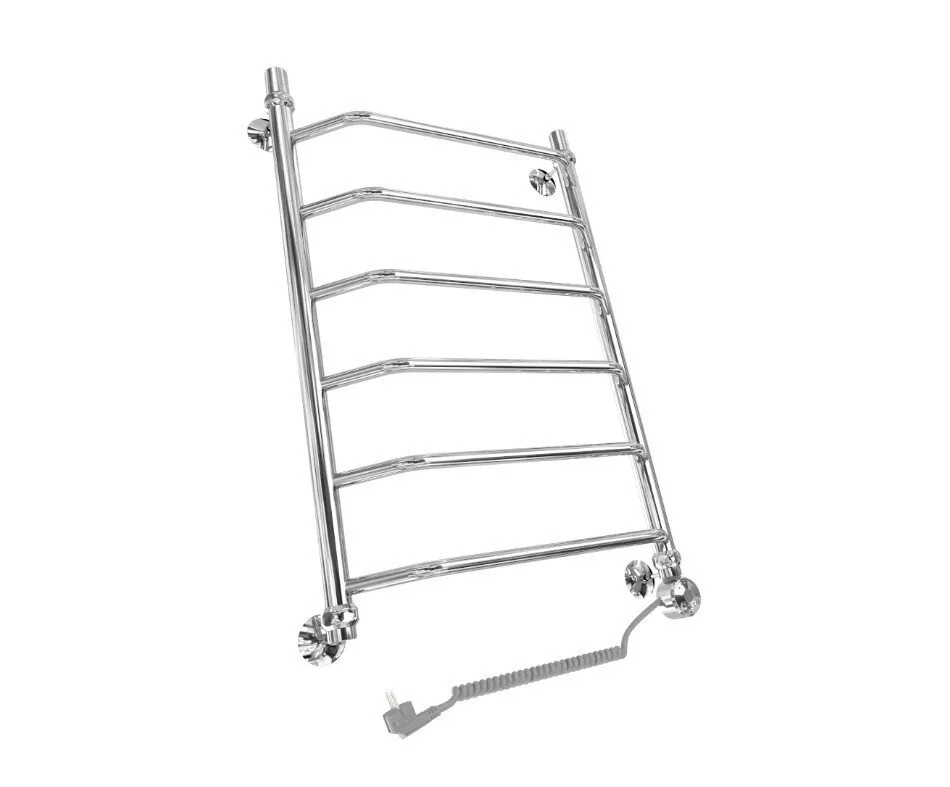 картинка Полотенцесушитель Двин E electro 60/50 1"-1/2" Электрический ТЭН справа К эл, Белый (4627170784767) 