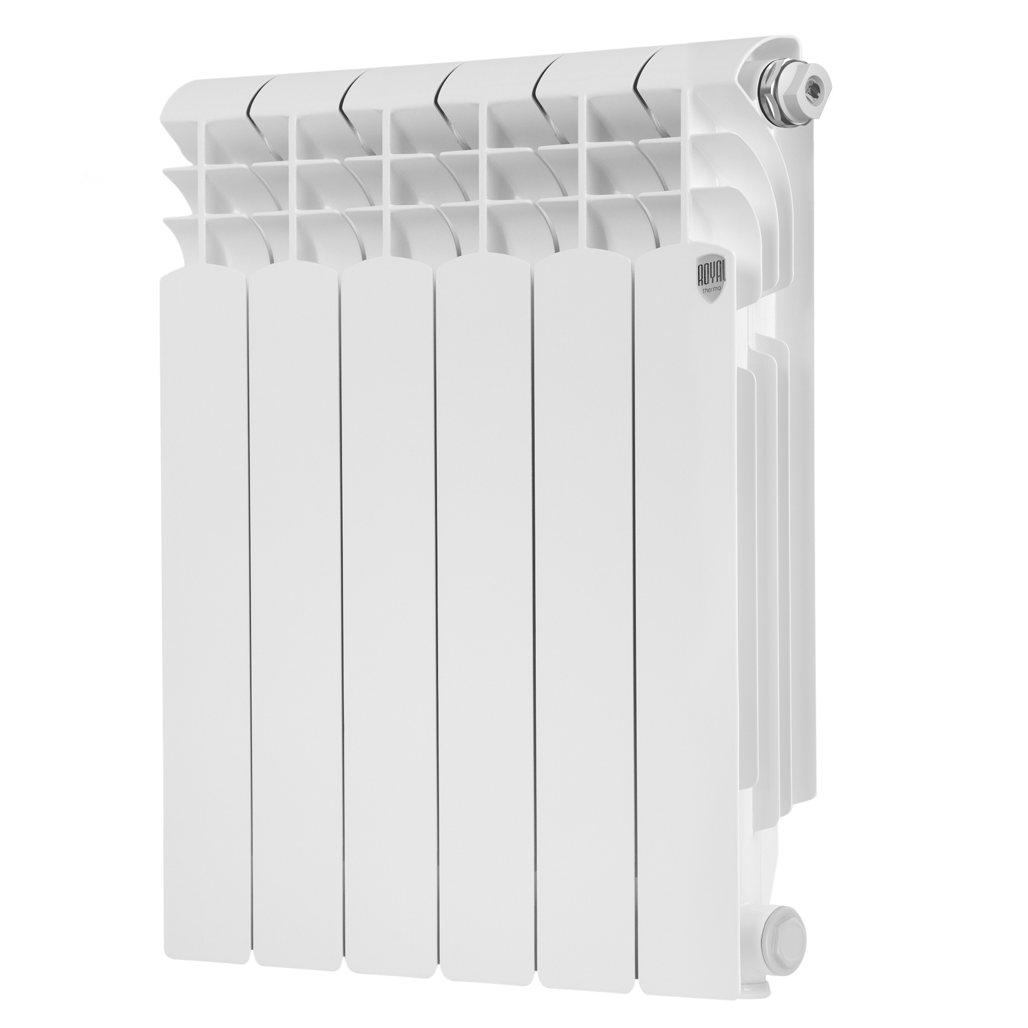 картинка Радиатор алюминиевый Royal Thermo MONOBLOCK A 500 2.0 6 секций 
