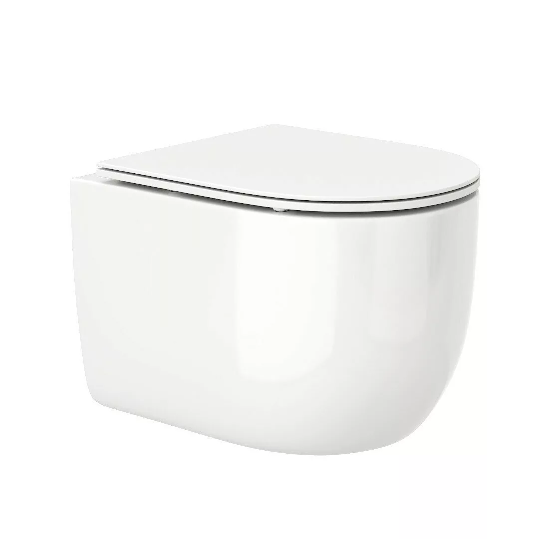 картинка Унитаз подвесной Cerutti SPA OGLIO Aria MW матовый белый CT9237 