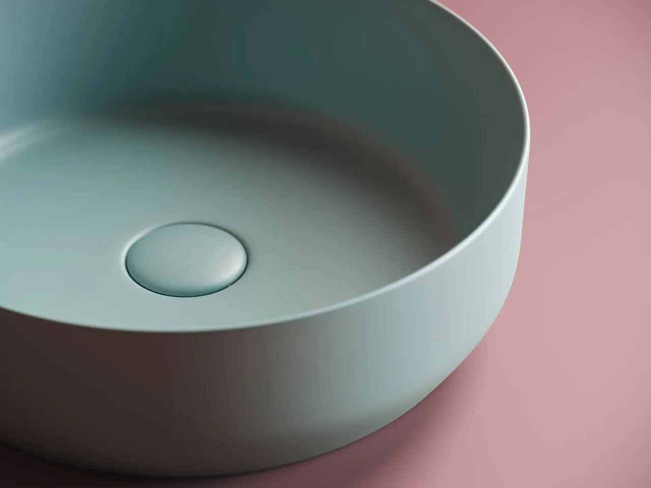 картинка Накладная раковина Ceramicanova Element CN6022MLG цвет зеленый матовый 39х39 см 