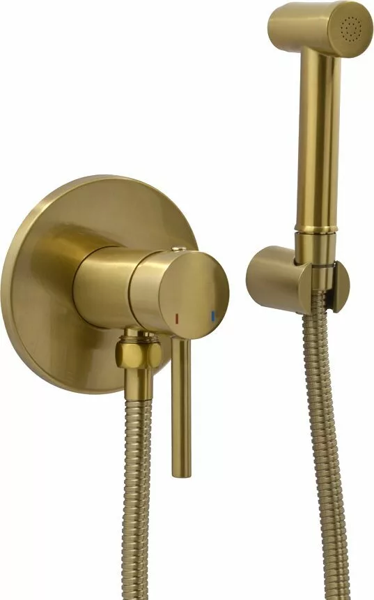 картинка Гигиенический душ со смесителем Bronze de Luxe Scandi 9030BR бронза 